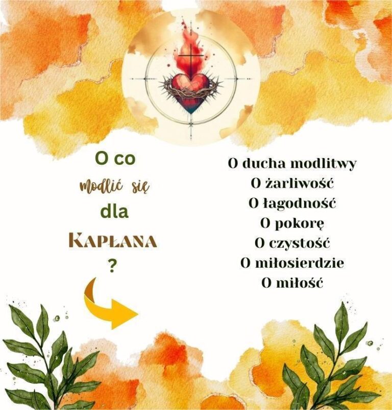 O co modlić się dla kapłana?